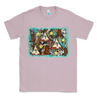 Lilac tribe tent western background Classic Tee - AdoDesignShop