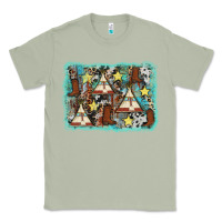 Matcha tribe tent western background Classic Tee - AdoDesignShop