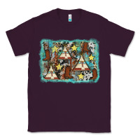 Plum tribe tent western background Classic Tee - AdoDesignShop