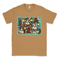 Toasted Coconut tribe tent western background Classic Tee - AdoDesignShop