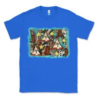 True Royal tribe tent western background Classic Tee - AdoDesignShop