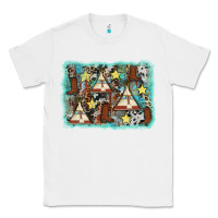 White tribe tent western background Classic Tee - AdoDesignShop