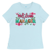Baby Blue meltdown manager Ladies Tee - JahusDesignShop