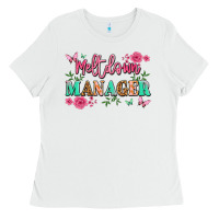 White meltdown manager Ladies Tee - JahusDesignShop