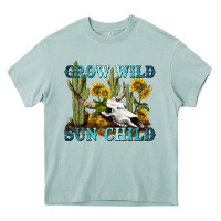 Arona grow wild sun child tbw Heavy Core Tee - texasbilliewilder