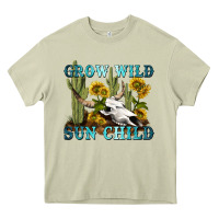 Mossy grow wild sun child tbw Heavy Core Tee - texasbilliewilder