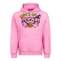 Fuchsia Pink lets get wicked Urban Hoodie - CowGirlArtShop