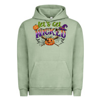 Pigment Oil Green lets get wicked Urban Hoodie - CowGirlArtShop