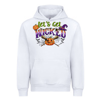 White lets get wicked Urban Hoodie - CowGirlArtShop