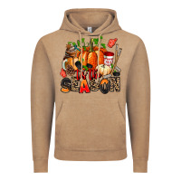 Vintage Coffee fall and  hockey  tis the season Vintage Hoodie - AdoDesignShop