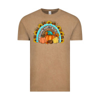 Vintage Coffee Fall rainbow Vintage Tee - Artiststas