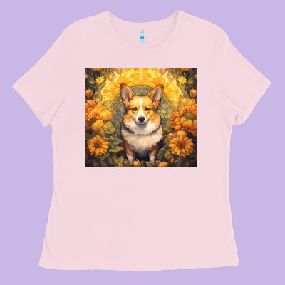 Pembroke Welsh Corgi Ladies Tee Designed By Unal Design