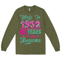 Army Green made in 1952, 70 years of being awesome kopya Long Sleeve Tee - Jasminsmagicworld