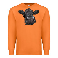 Carrot Black Angus Heifer Premium Sweatshirt - LillyAllenDesigns