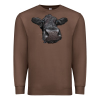 Chestnut Black Angus Heifer Premium Sweatshirt - LillyAllenDesigns