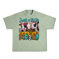 Oil Green just a little moody heifers Urban Heavy Tee - Jasminsmagicworld