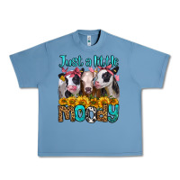 Pebble Blue just a little moody heifers Urban Heavy Tee - Jasminsmagicworld