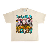 Just A Little Moody Heifers Urban Heavy Tee | Teevron