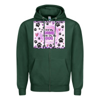 Sports Green hold my drink i gotta pet this dog Zipper Hoodie - MaliasSmallBusiness