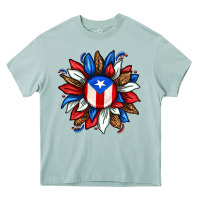 Arona puerto rico sunflower Heavy Core Tee - texasbilliewilder