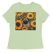 Matcha pug Ladies Tee - Unal Design
