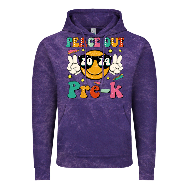 Peace Out 2024 Pre K Vintage Hoodie by JahusDesignShop | Teevron