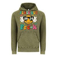 Vintage Olive peace out 2024 pre k Vintage Hoodie - JahusDesignShop