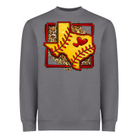 Storm leopard softball texas map Heavyweight Sweatshirt - Jasminsmagicworld