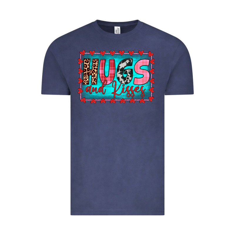 Hugs And Kisses Vintage Tee by JahusDesignShop | Teevron