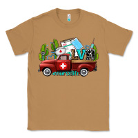 Toasted Coconut lvn nurse truck with cactus and sunflowers Classic Tee - AdoDesignShop