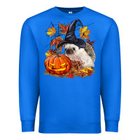 True Royal Halloween Hedgehog Premium Sweatshirt - LillyAllenDesigns