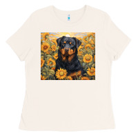 Bone rotweiler Ladies Tee - Unal Design