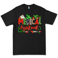 Black christmas medical assistant Premium Tee - Zillion Design Studio