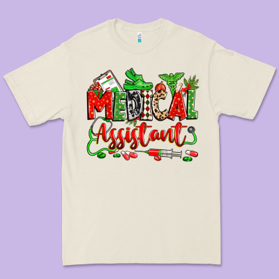 Premium Tee christmas medical assistant