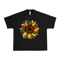 Black juneteenth sunflower Urban Heavy Tee - Artiststas