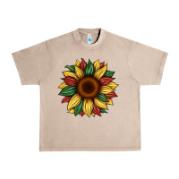 French Oak juneteenth sunflower Urban Heavy Tee - Artiststas