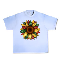 Grape Ice juneteenth sunflower Urban Heavy Tee - Artiststas