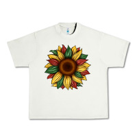 Pistachio juneteenth sunflower Urban Heavy Tee - Artiststas