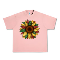 Salmon juneteenth sunflower Urban Heavy Tee - Artiststas