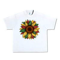 White juneteenth sunflower Urban Heavy Tee - Artiststas