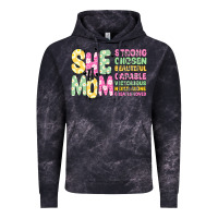 Cloud Black she is mom Vintage Hoodie - JahusDesignShop
