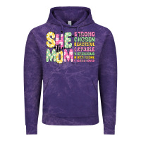 Cloud Purple she is mom Vintage Hoodie - JahusDesignShop