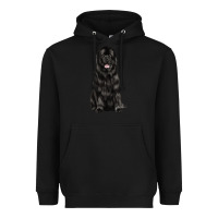 Black newfoundland dog Heavyweight Hoodie - LillyAllenDesigns