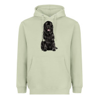 Matcha newfoundland dog Heavyweight Hoodie - LillyAllenDesigns