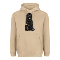 Mushroom newfoundland dog Heavyweight Hoodie - LillyAllenDesigns