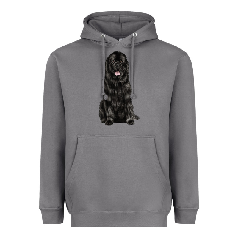 Newfoundland Dog Heavyweight Hoodie by LillyAllenDesigns | Teevron