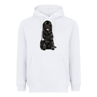White newfoundland dog Heavyweight Hoodie - LillyAllenDesigns