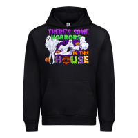 Black there is some horrors in this house Urban Hoodie - CowGirlArtShop