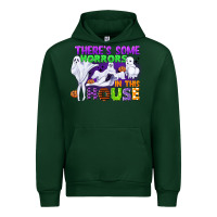 Forest Green there is some horrors in this house Urban Hoodie - CowGirlArtShop