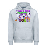 Heather Grey there is some horrors in this house Urban Hoodie - CowGirlArtShop